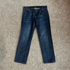 Lucky Brand Dark Blue Ankle Jeans